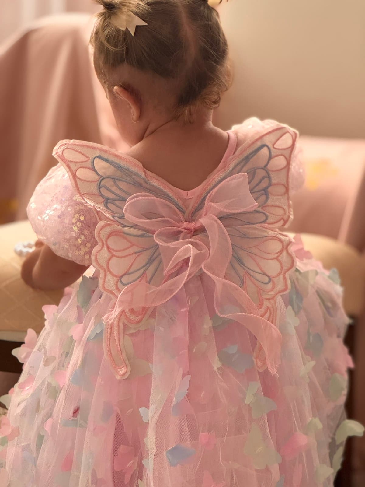 Butterfly Magical Pink Dress from Gia's Party Rental