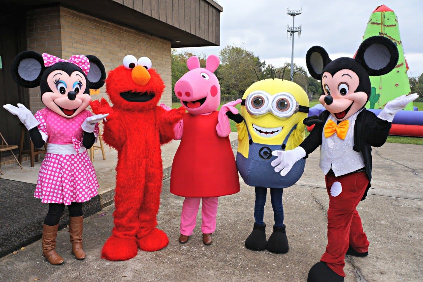 Costumed Characters from Gia's Party Rental