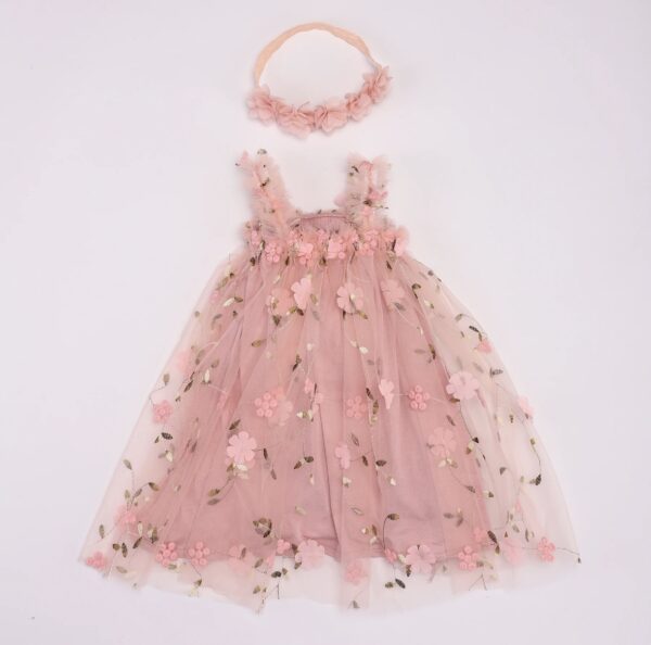 Baby/Toddler Tutu Little Princes Dress with Flower headband