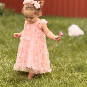 Baby/Toddler Tutu Little Princes Dress with Flower headband